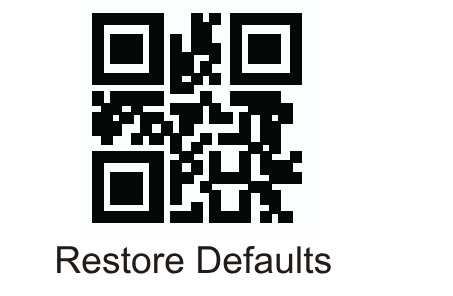 Factory Defaults QR Code